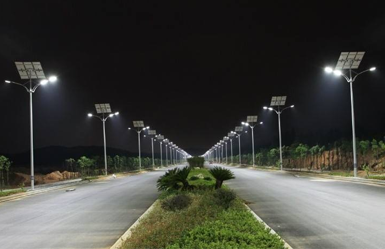 湖南省永州市文化公园太阳能路灯项目