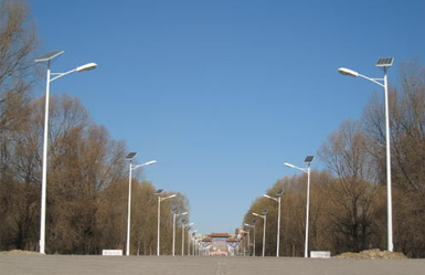 广东省广州市中山二路太阳能路灯项目